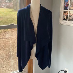 Banana Republic Open Front Navy Cardigan XL